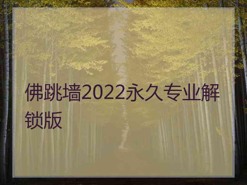 佛跳墙2022永久专业解锁版