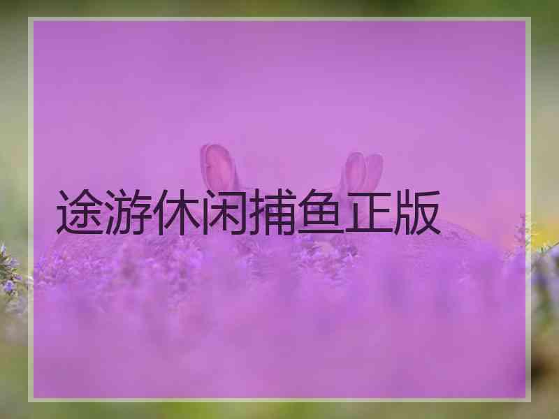 途游休闲捕鱼正版