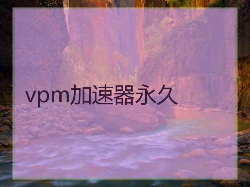 vpm加速器永久