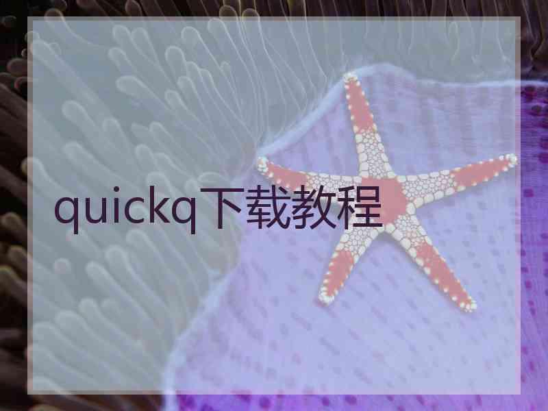 quickq下载教程