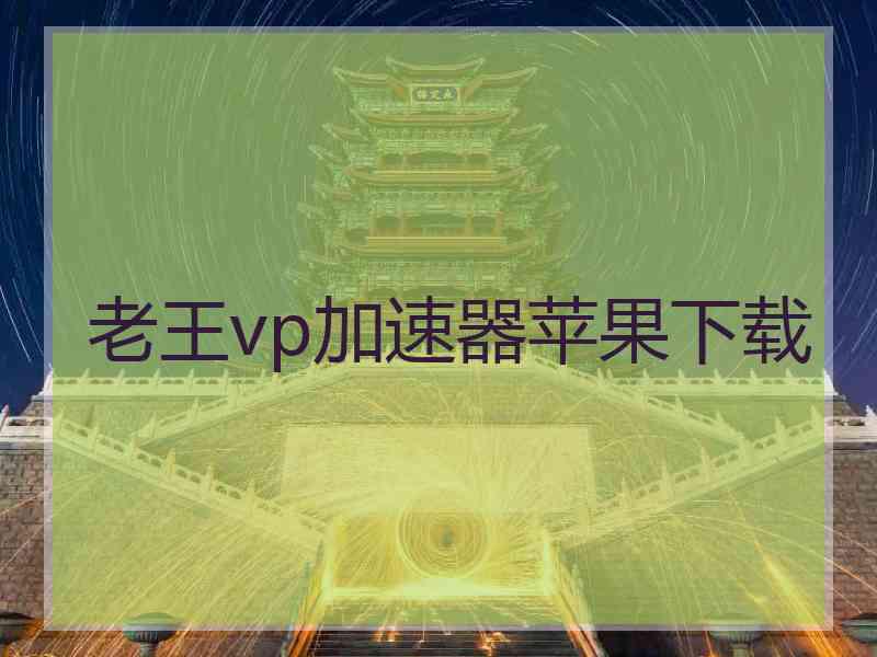 老王vp加速器苹果下载