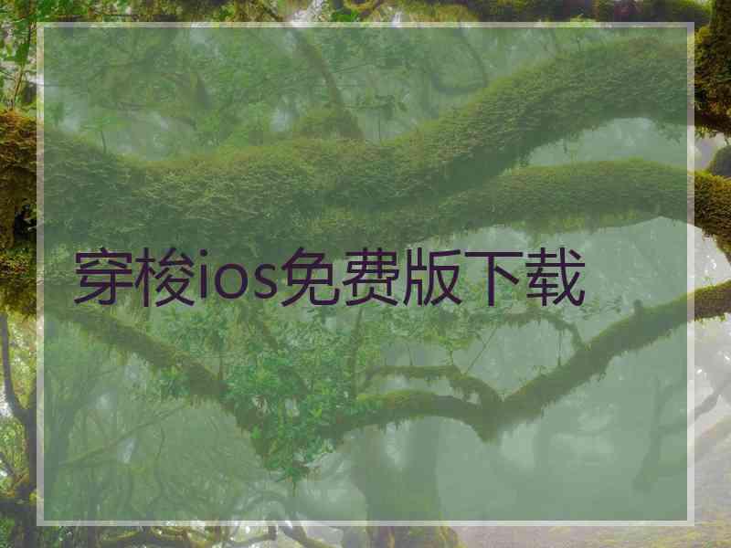 穿梭ios免费版下载