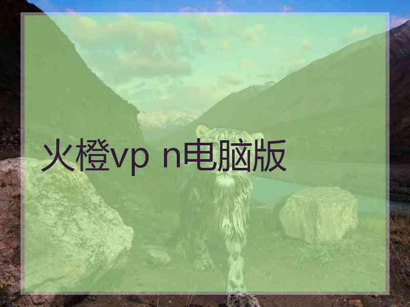 火橙vp n电脑版