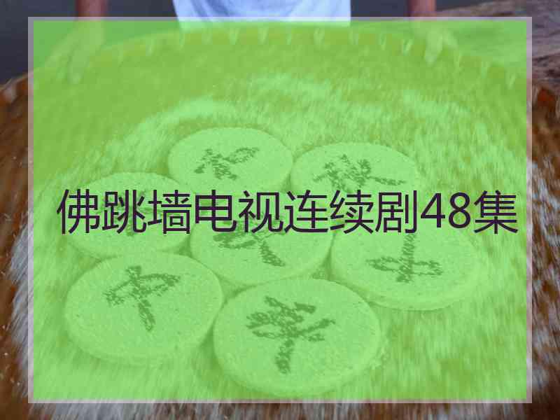 佛跳墙电视连续剧48集