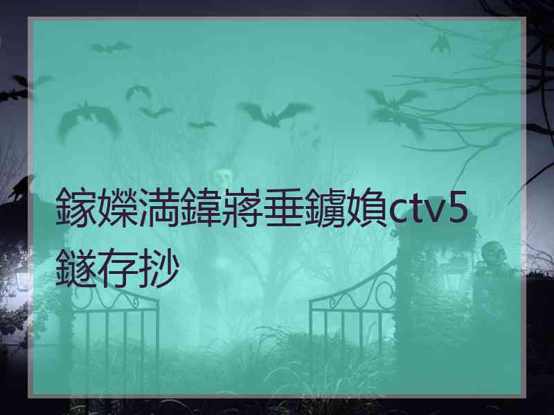 鎵嬫満鍏嶈垂鐪媍ctv5鐩存挱