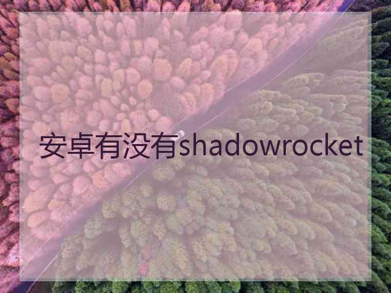 安卓有没有shadowrocket