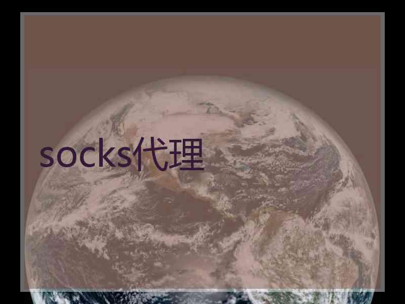 socks代理