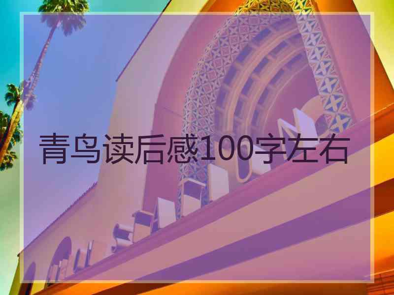 青鸟读后感100字左右