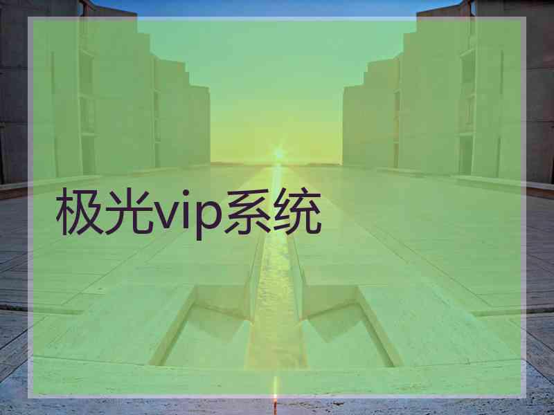 极光vip系统