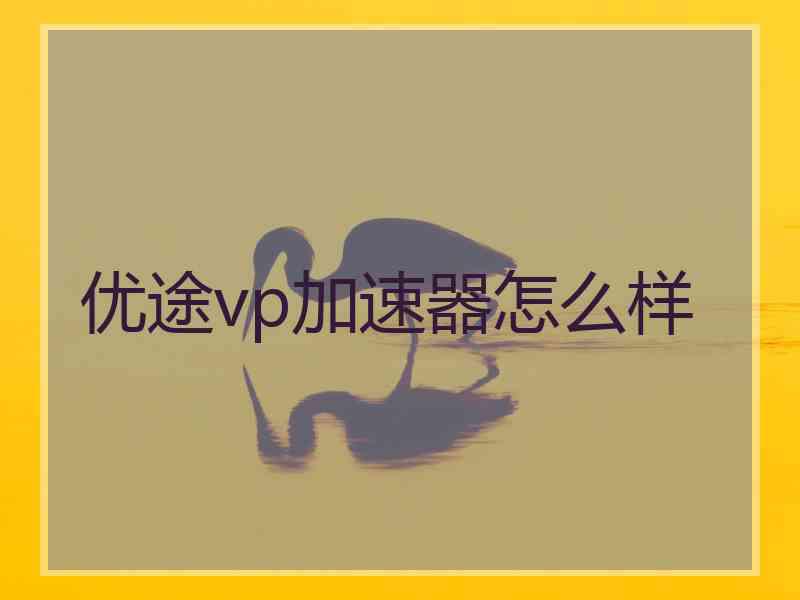 优途vp加速器怎么样