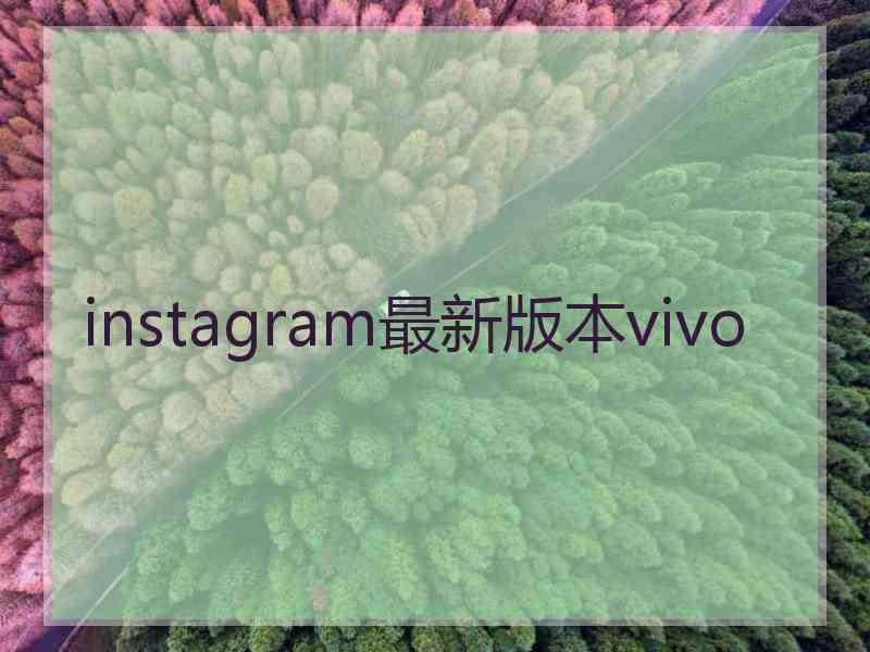 instagram最新版本vivo