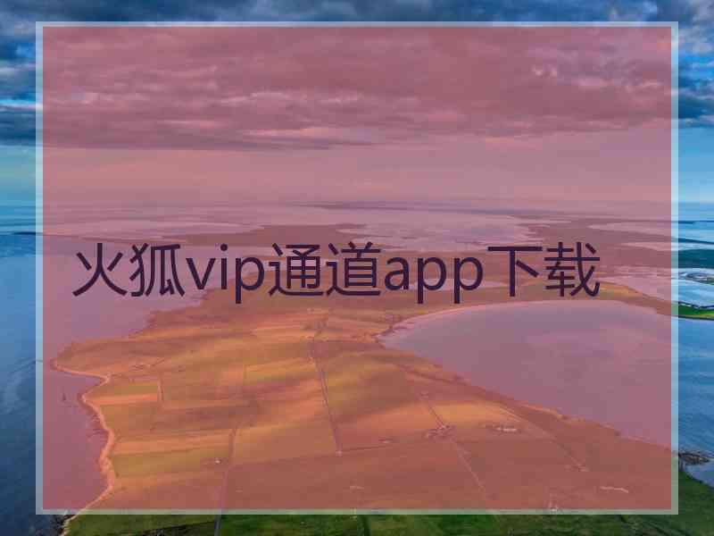 火狐vip通道app下载