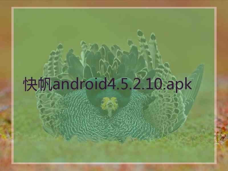 快帆android4.5.2.10.apk