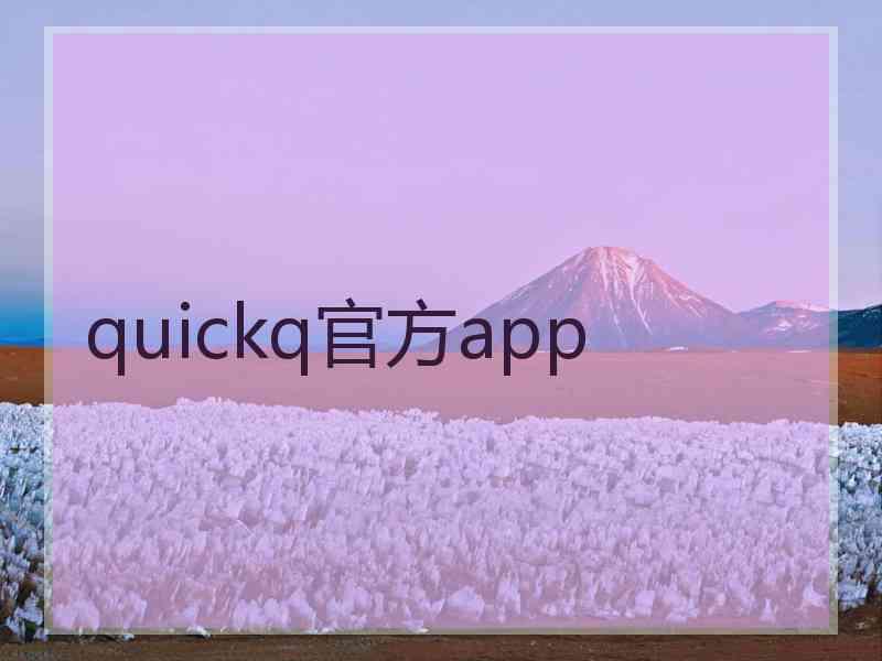 quickq官方app