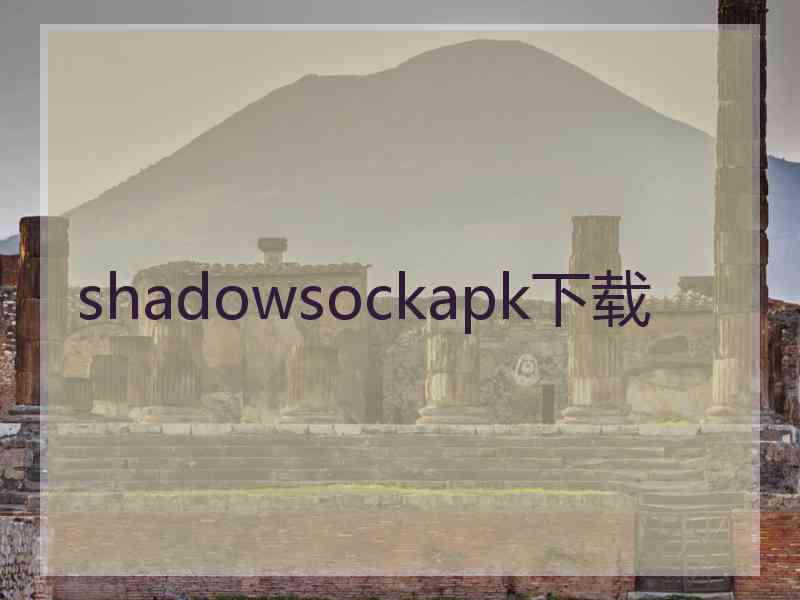 shadowsockapk下载