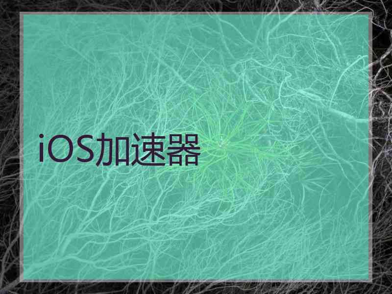 iOS加速器