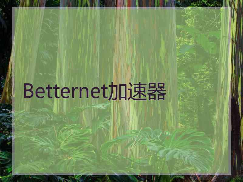 Betternet加速器