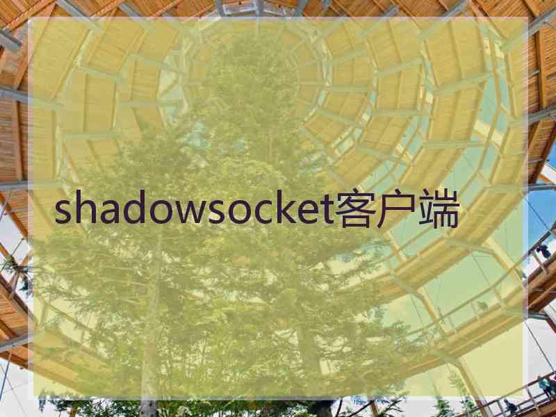 shadowsocket客户端