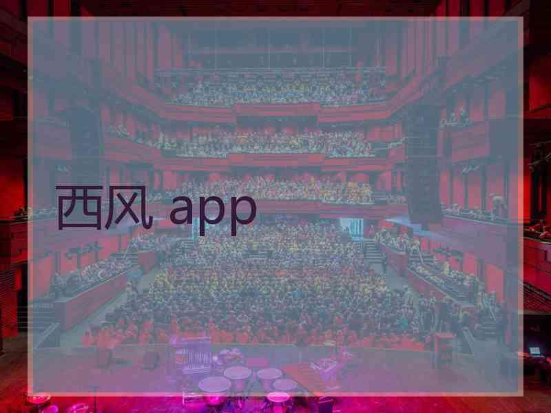 西风 app