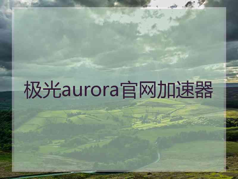 极光aurora官网加速器