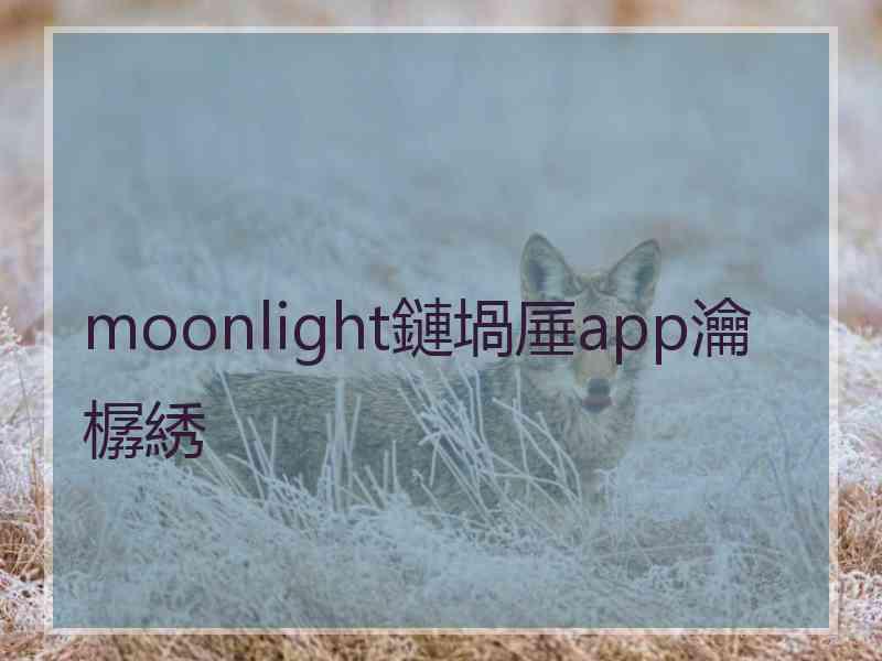 moonlight鏈堝厜app瀹樼綉