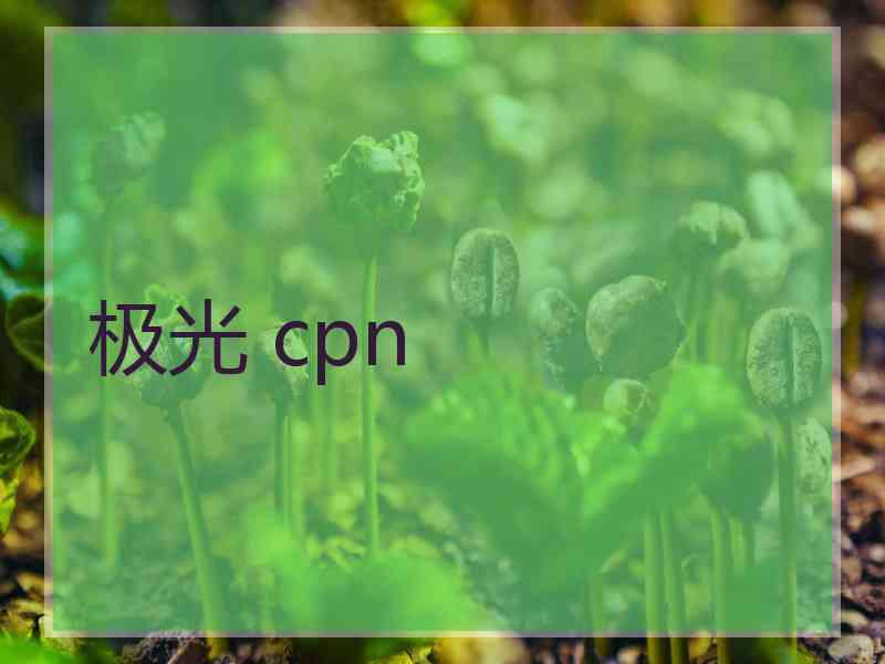 极光 cpn