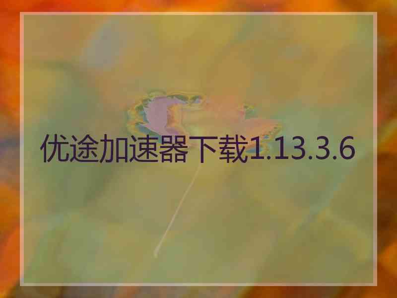 优途加速器下载1.13.3.6