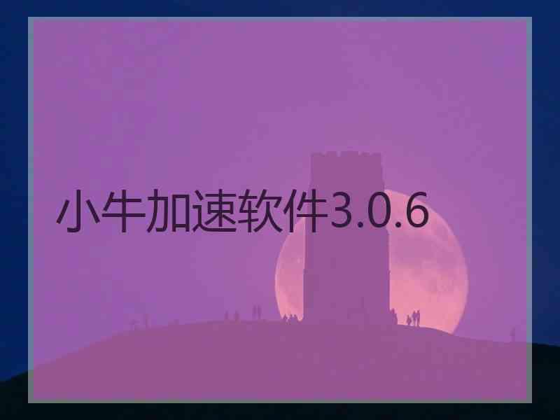 小牛加速软件3.0.6