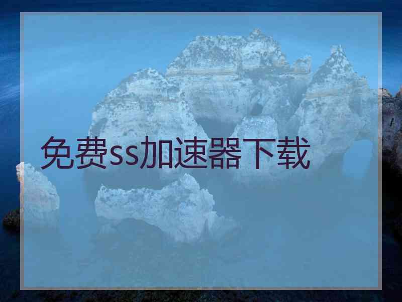 免费ss加速器下载