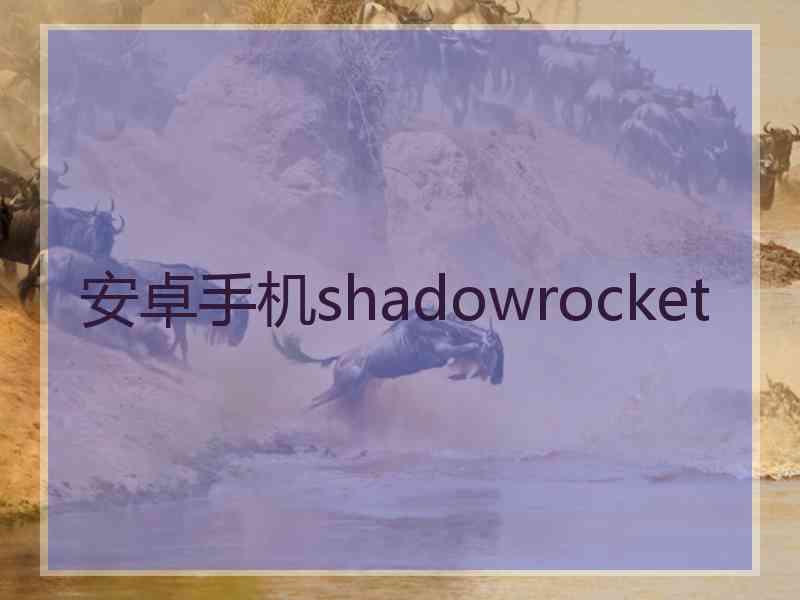 安卓手机shadowrocket