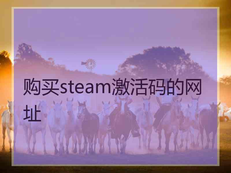 购买steam激活码的网址