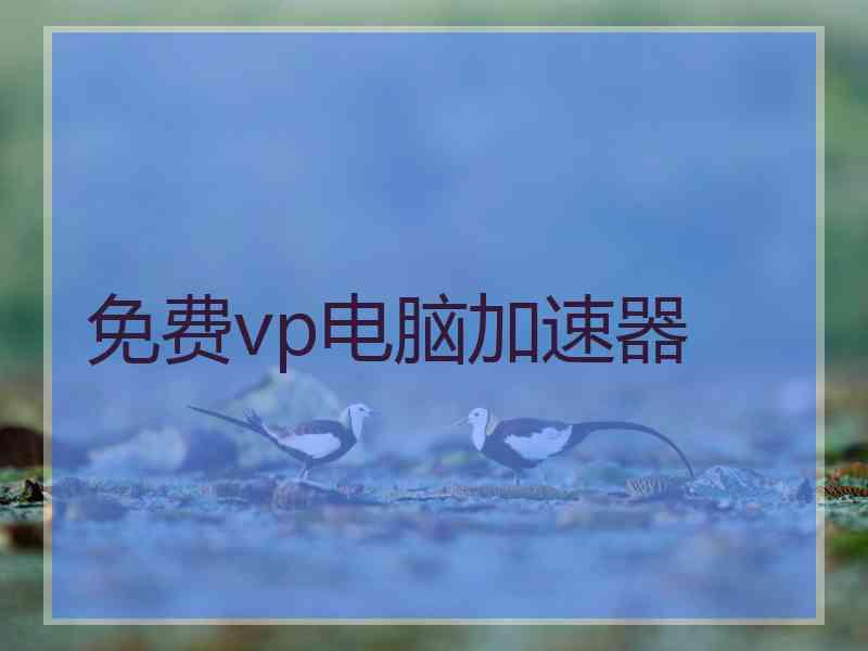 免费vp电脑加速器