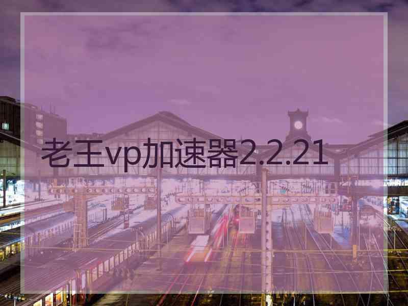 老王vp加速器2.2.21