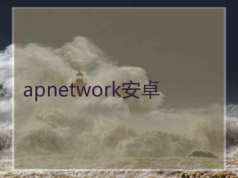 apnetwork安卓