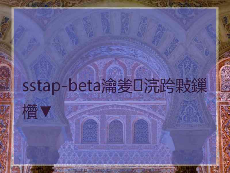 sstap-beta瀹夎浣跨敤鏁欑▼