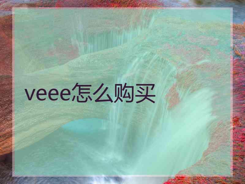 veee怎么购买