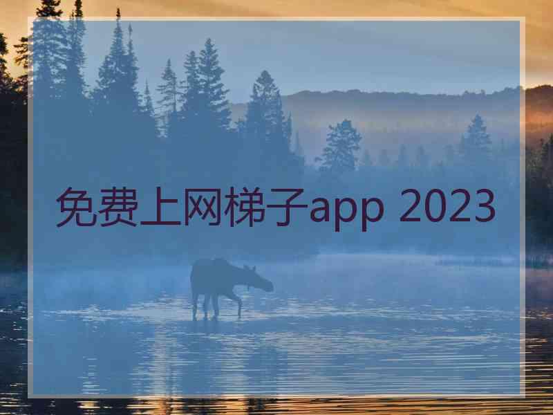 免费上网梯子app 2023