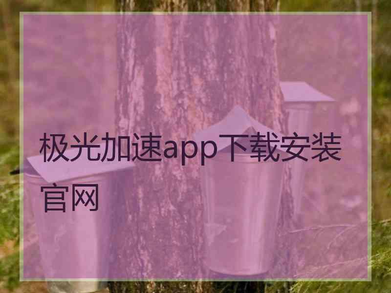 极光加速app下载安装官网