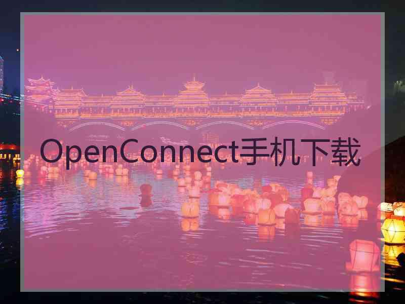 OpenConnect手机下载