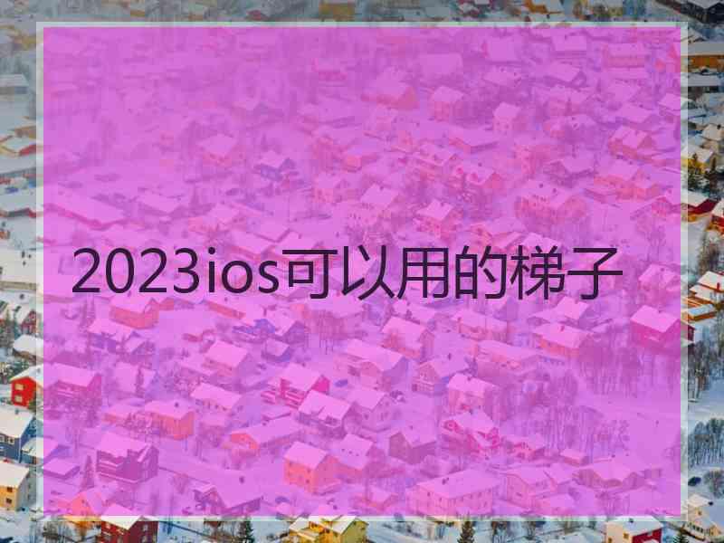 2023ios可以用的梯子