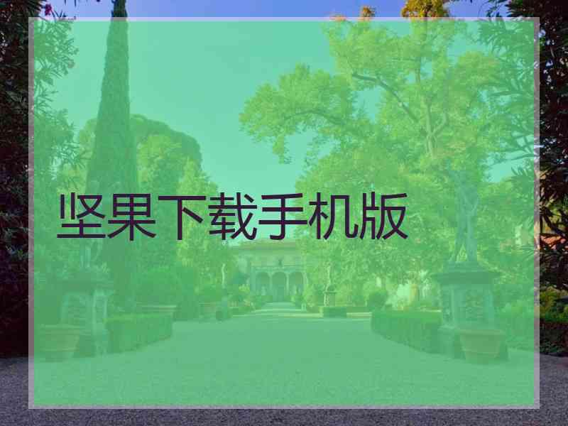 坚果下载手机版