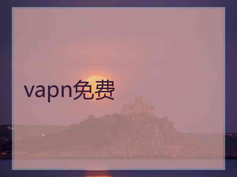 vapn免费