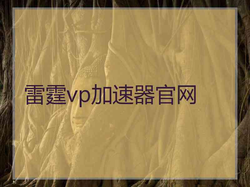 雷霆vp加速器官网