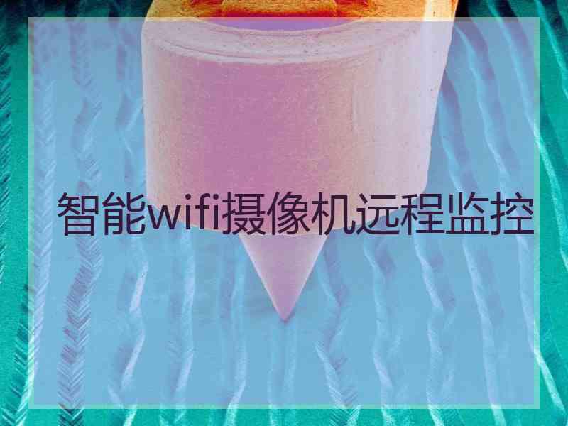 智能wifi摄像机远程监控