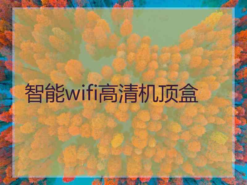 智能wifi高清机顶盒