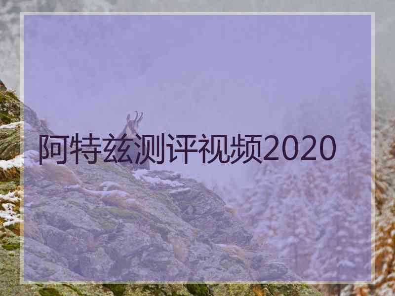 阿特兹测评视频2020