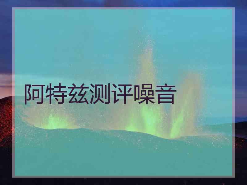 阿特兹测评噪音