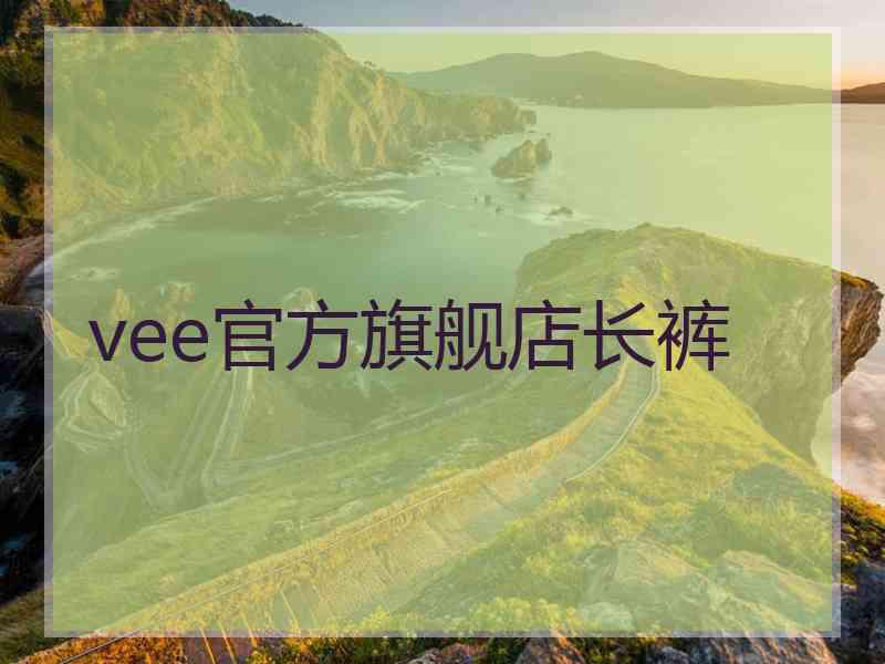 vee官方旗舰店长裤