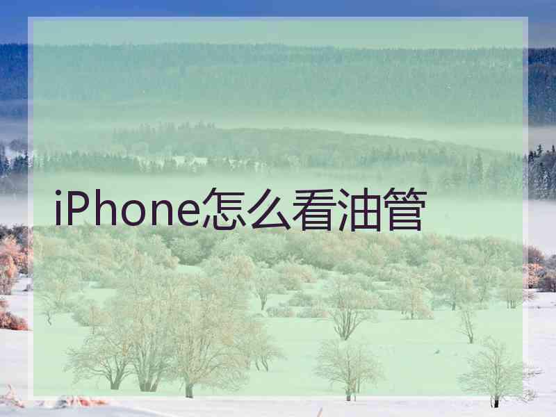 iPhone怎么看油管