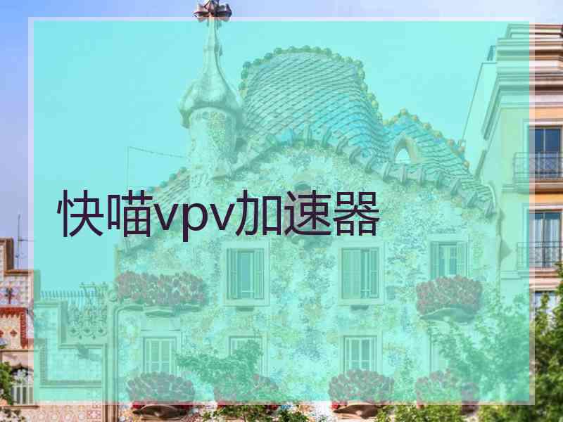 快喵vpv加速器